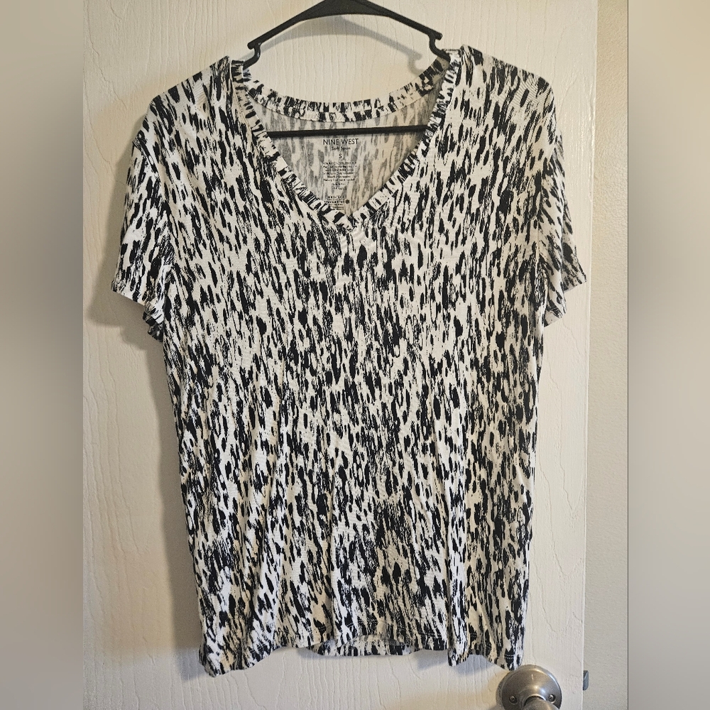 Nine West Short Sleeve Top